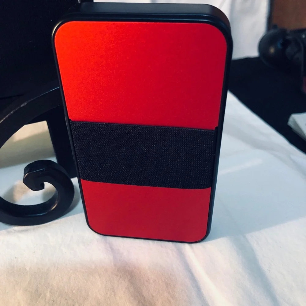 Shype Red Money Clip Card Holder